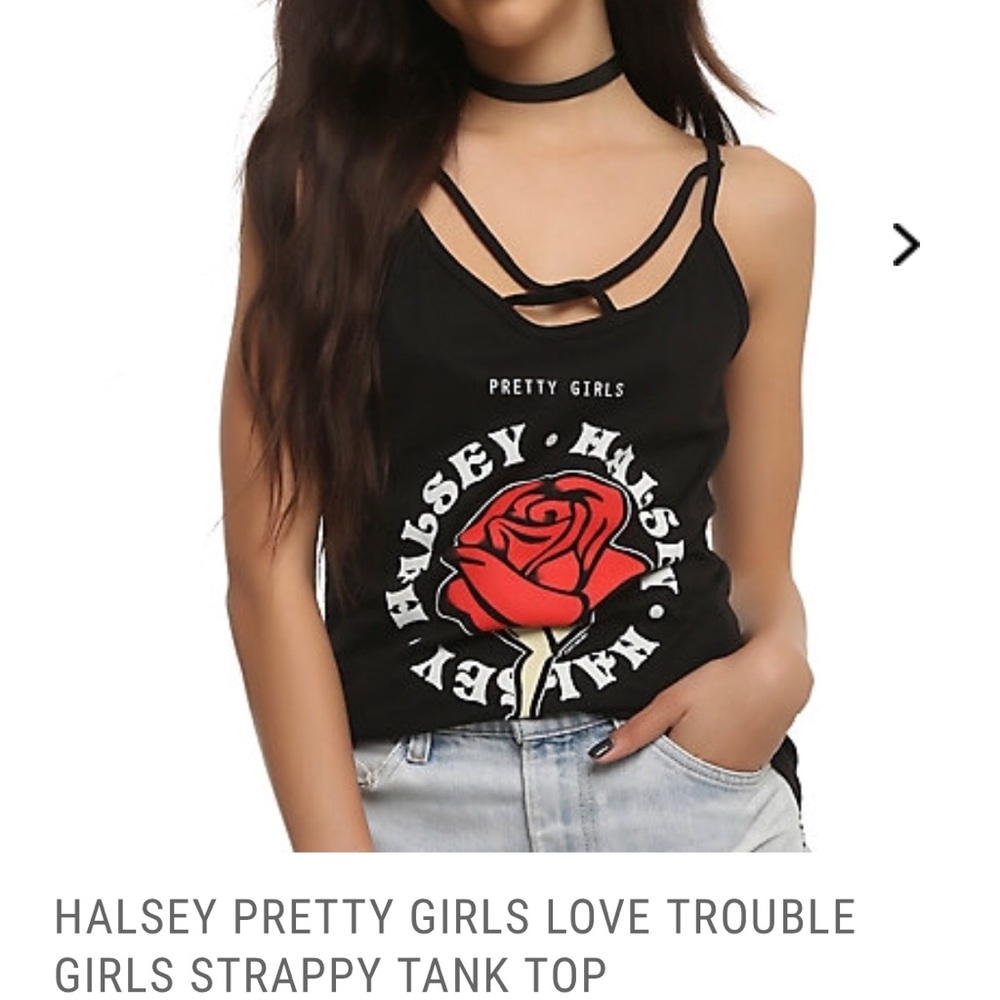 ISO HALSEY TANK TOP FROM HOT TOPIC